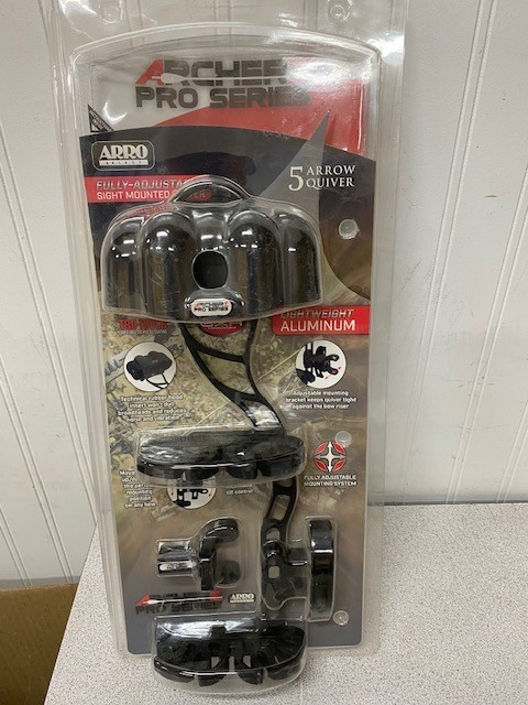 Apex Gear Arro Select Archerz Pro Series 5 Arrow Quiver Lightweight Aluminum