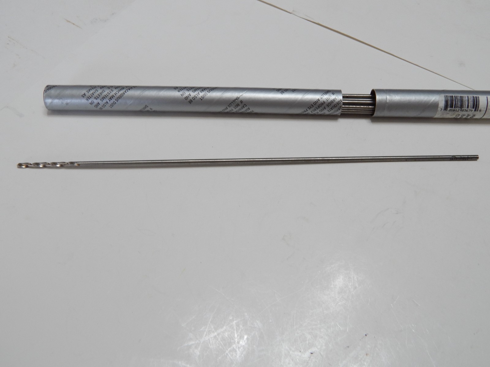 MICHIGAN DRILL NO.30 [.128] AIRCRAFT EXTENSION DRILL HSS 12" LONG QUANITY 12 USA