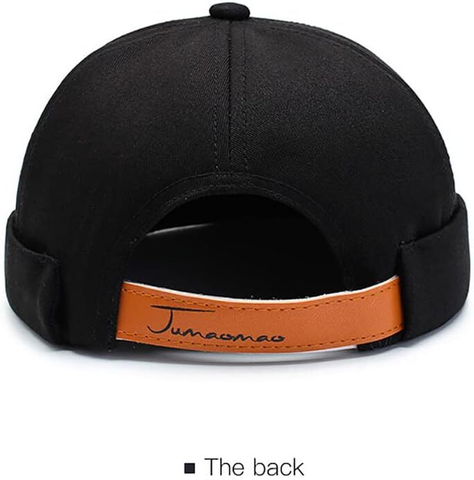 Men's Brimless Hat Adjustable Street Casual Lovers Cap One Size, Red