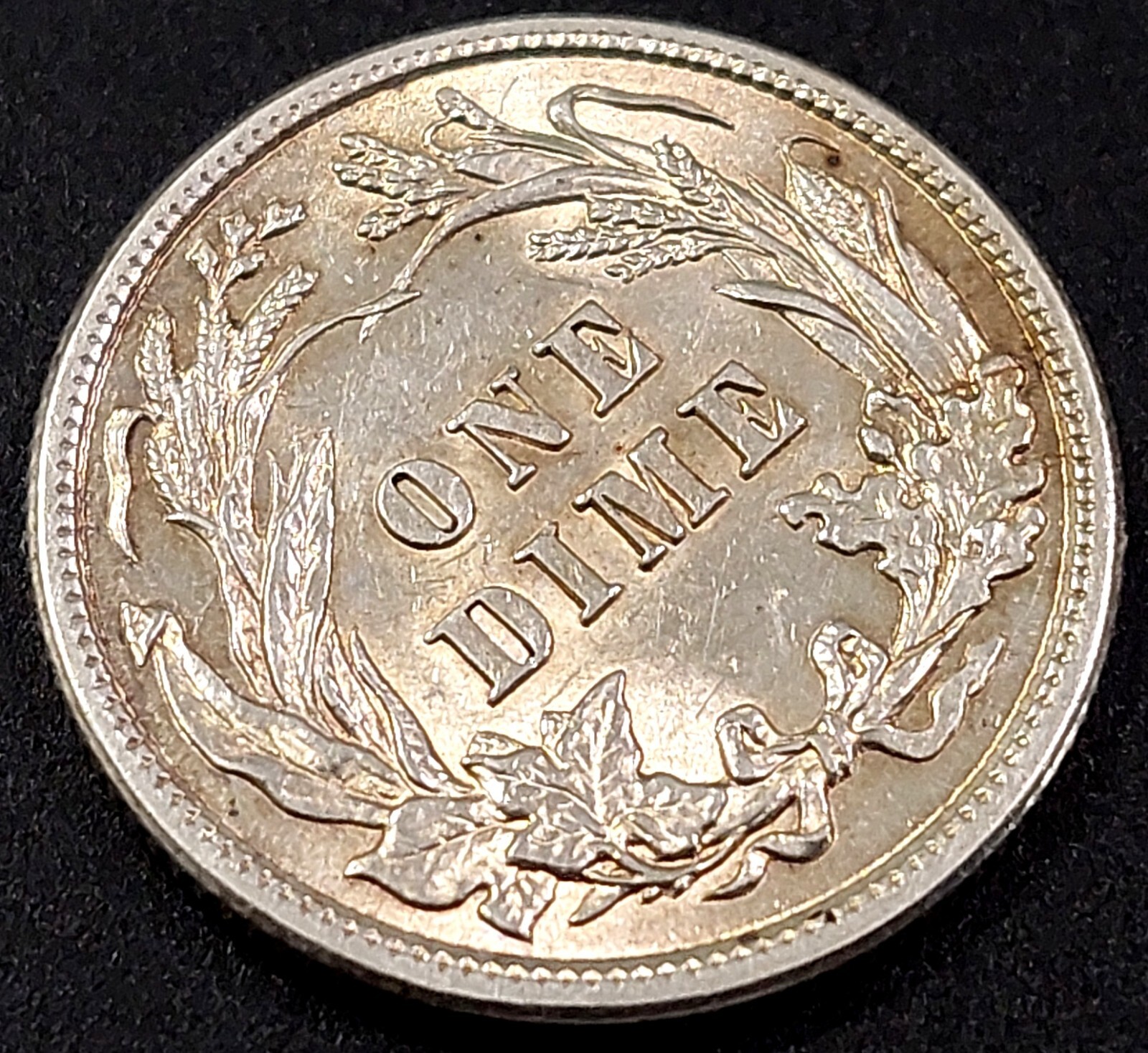 1916 Barber Dime! Sharp details!