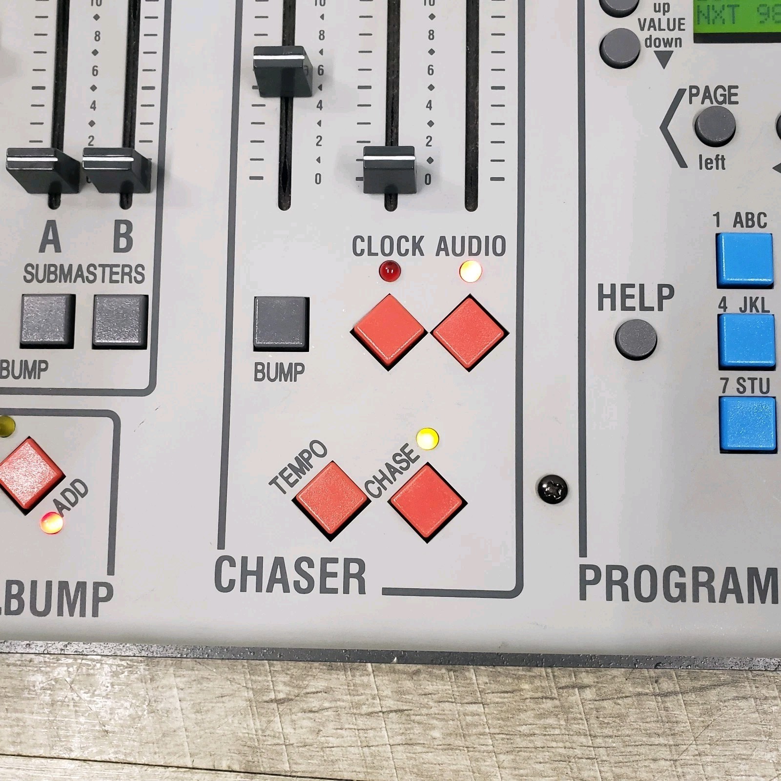 *UNTESTED* Powers Up - Leprecon LM-850 MIDI Light Board Control Console *PARTS*