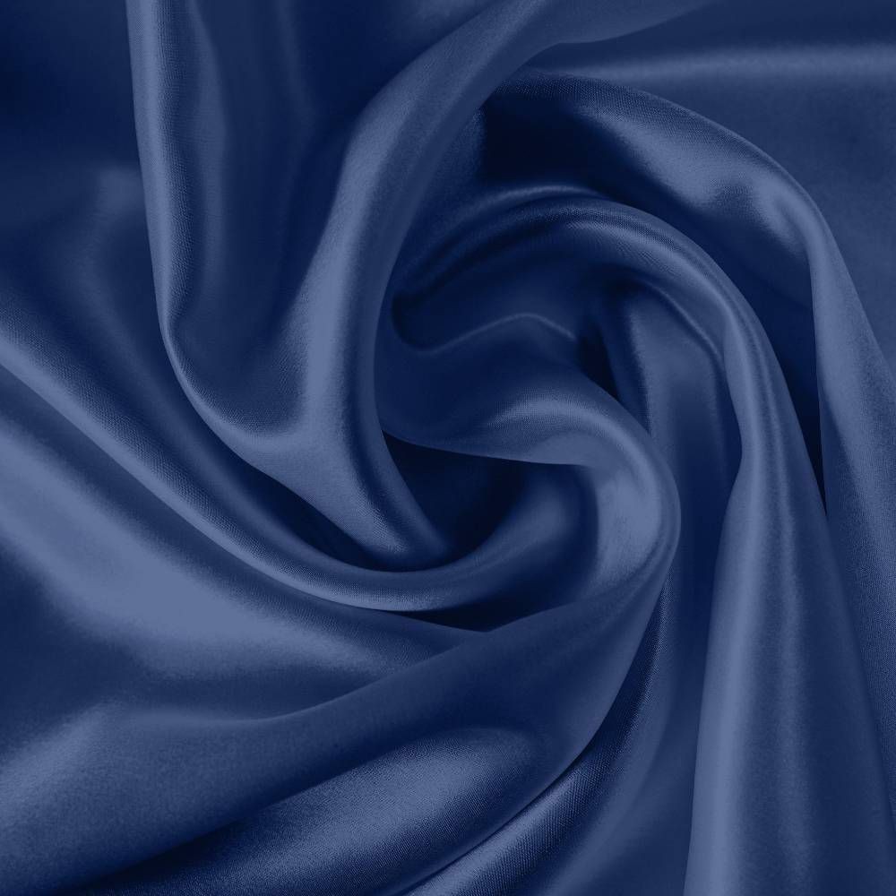 Blissy King 600 Thread Count Silk Pillowcase Navy Blue
