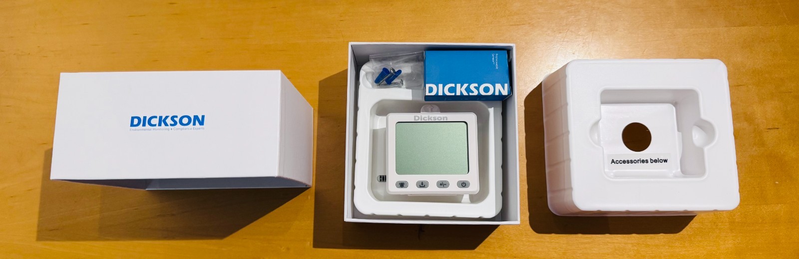Dickson DSB 2 Channel Display Logger USB & RS030 Temperature and Humidity Sensor