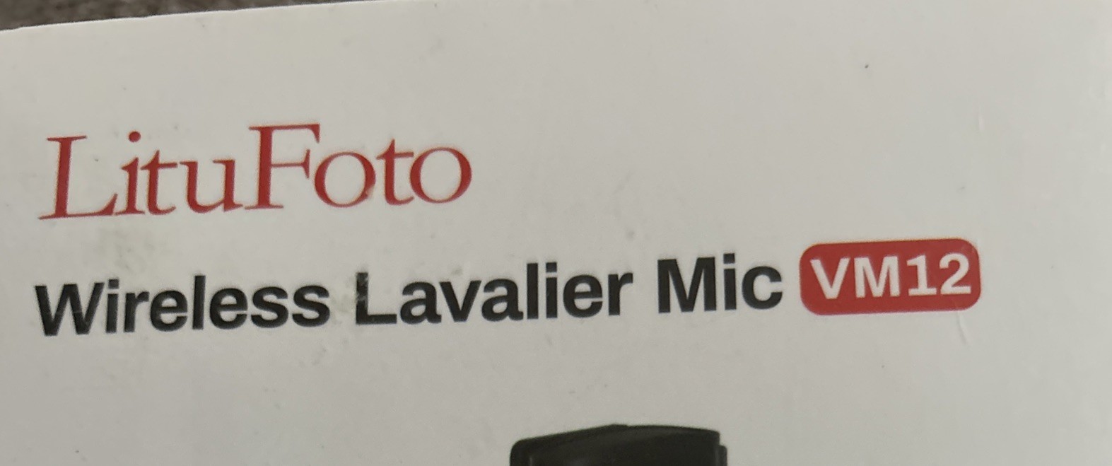 Wireless Lavalier VM12 LituFoto Microphone