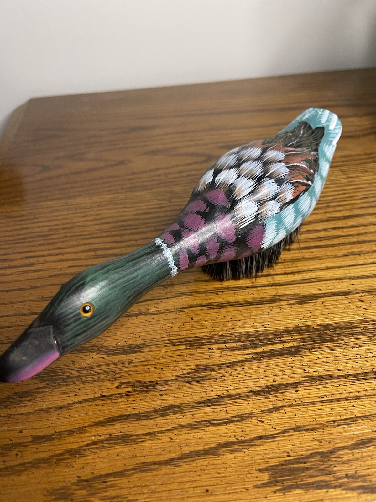 Mallard Duck Shoe Brush Pre Owned. Good Condition