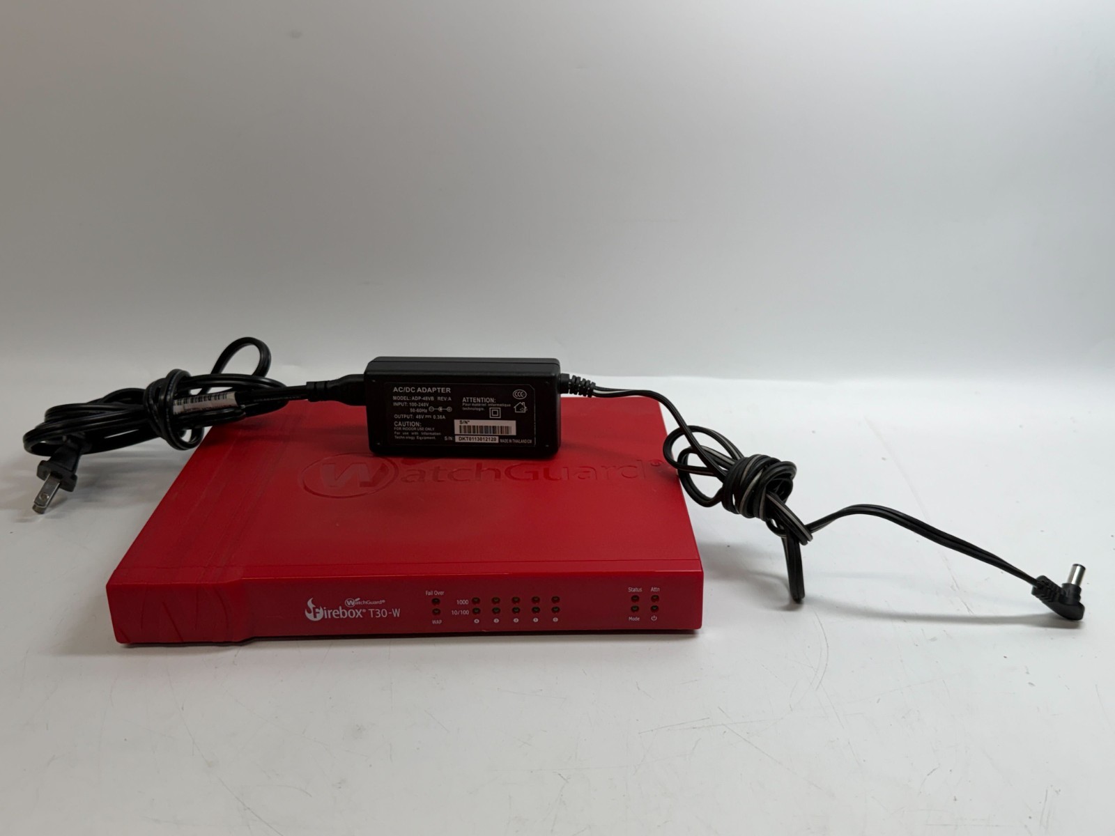 WatchGuard BS3AE5W Firebox T30-W Network Security Firewall w/ Power Adapter