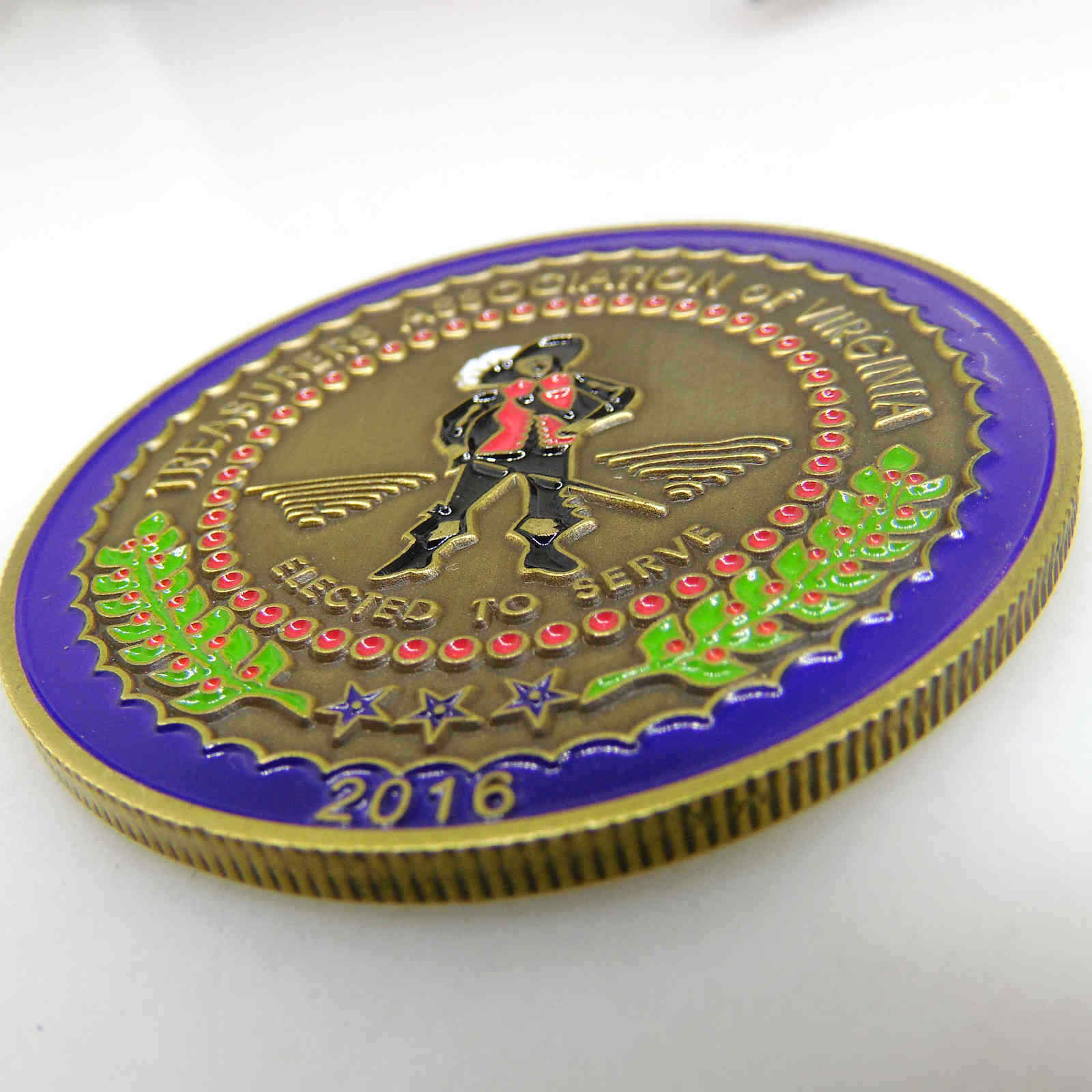 STAFFORD COUNTY VIR GINIA CHALLENGE COIN