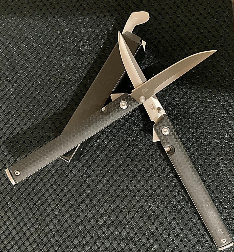 Composite Fiber Jack Knives Tanto Flip Composite Fiber Handle Pocket Folding