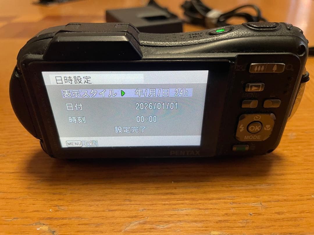 PENTAX WG-10 Red Black Waterproof Shockproof Compact Digital Camera