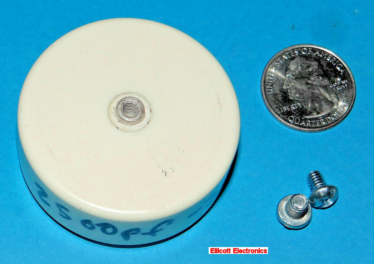 2500pF 20000V 2.5nF 20KV High Voltage Murata Ceramic Doorknob Capacitor LinAmp