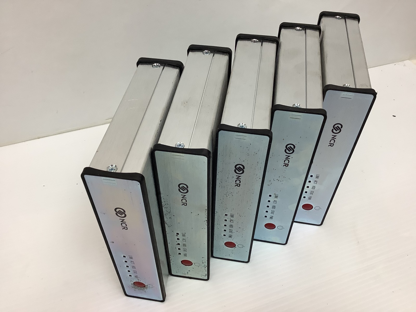 (LOT OF 5) NCR POS Stainless Steel Kitchen Display Controller 1924-8000-0000