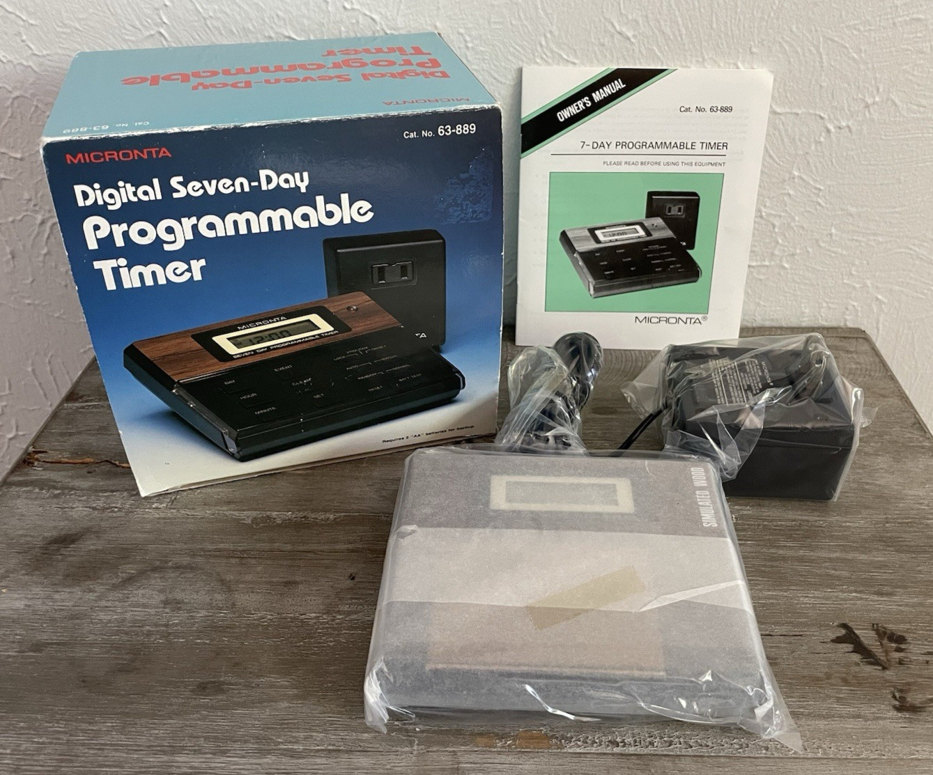 Vintage 1980's Radio Shack Micronta Digital Timer 63-889 Unopened Packaging NIB