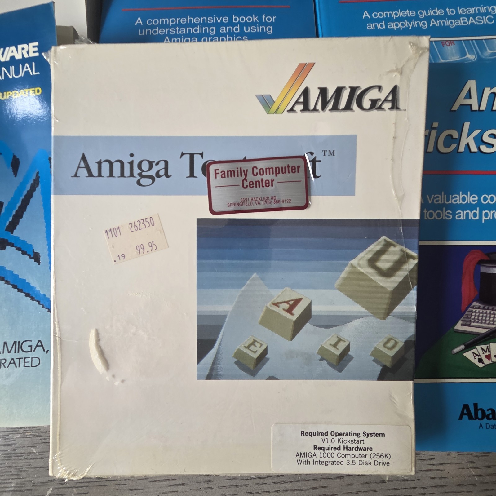 Commodore-Amiga Vintage Amiga ROM Kernel & Hardware Reference Manual Lot Rare