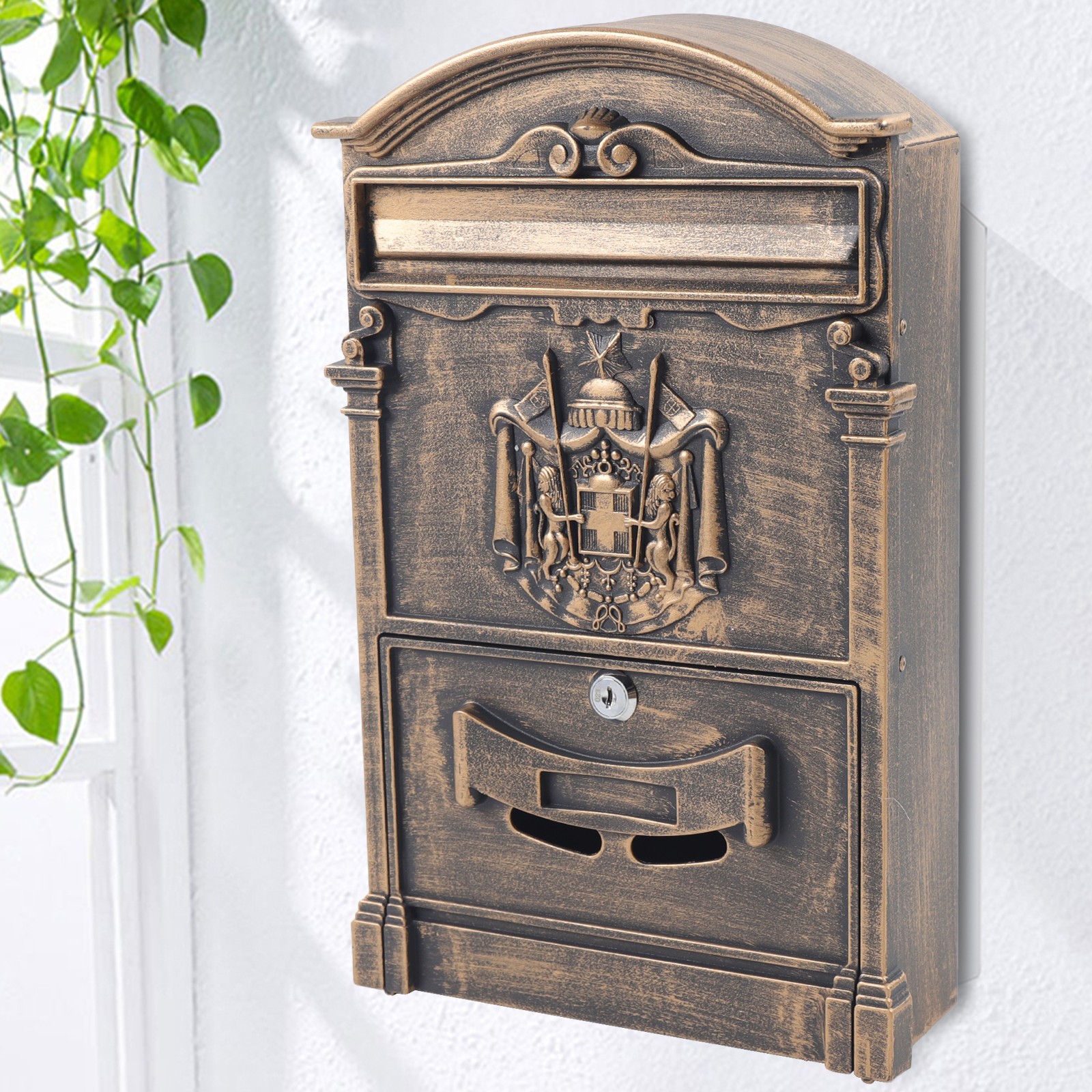 Wall Mount Mailbox European Retro Mailbox Homes Mailboxes For Outside Mail Boxes