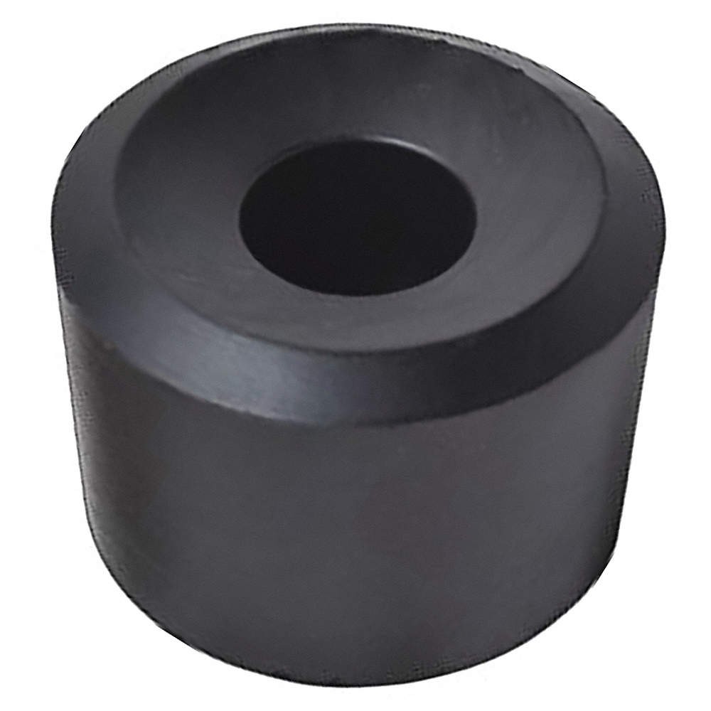 VAUGHAN RM24TB Rubber Mallet Tip,2 In Dia,Soft,Black PK 10