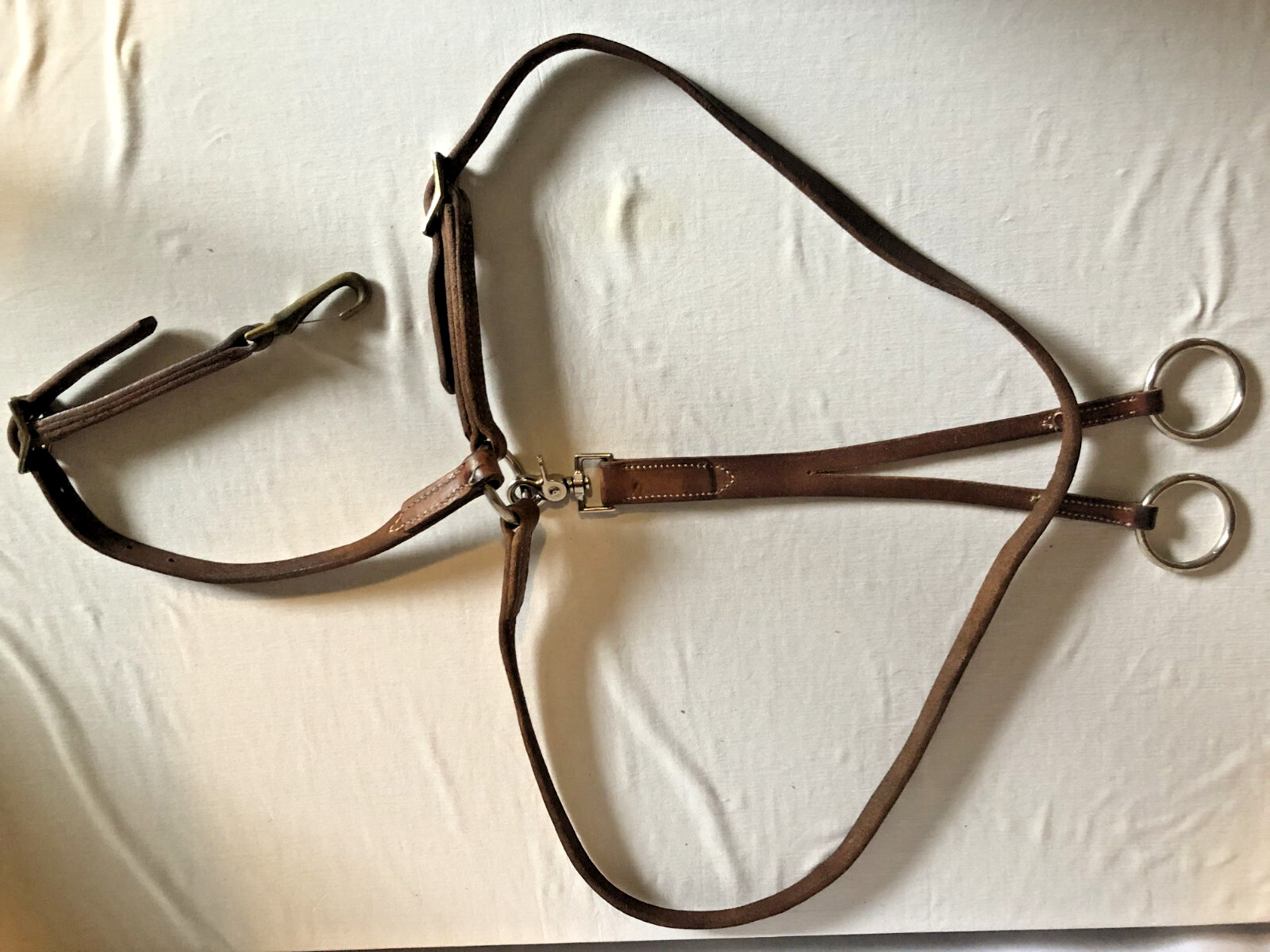 Weaver Horse Tack - Leather Running Martingale - Horse