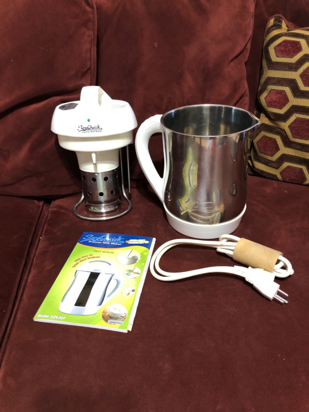 soyquick premier milk maker model SQ930P