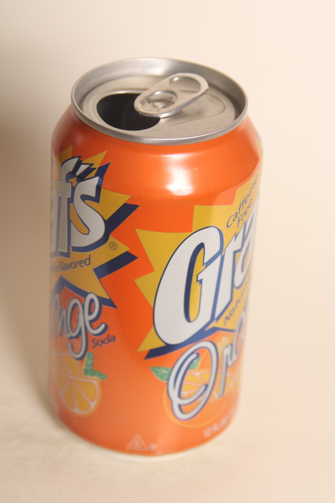 Graf's Orange soda can