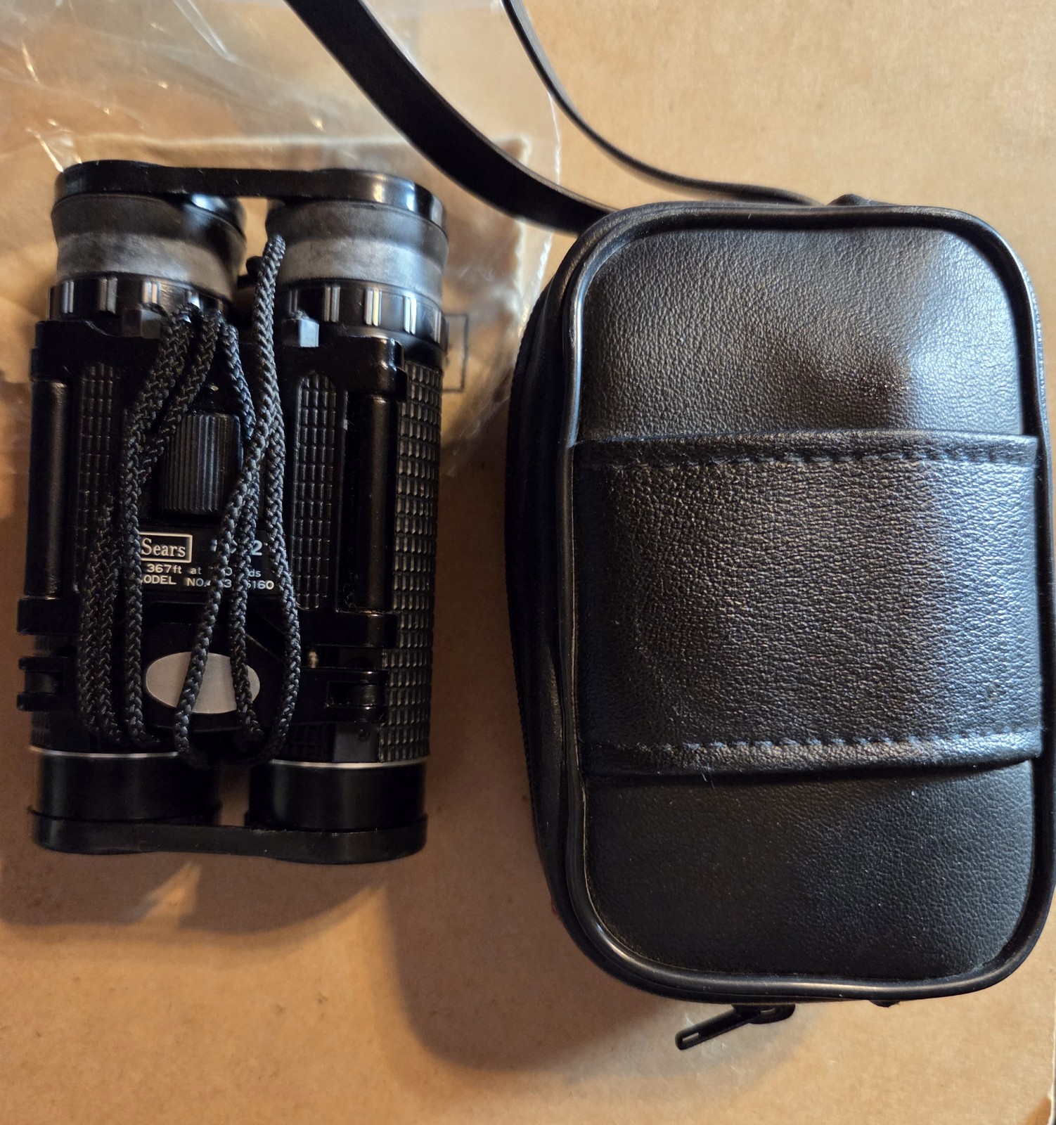Vintage Sears 8x21 Compact Binoculars