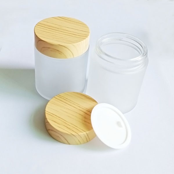 Makeup Bottle face cream Makeup 100g container Jar glass cosmetic