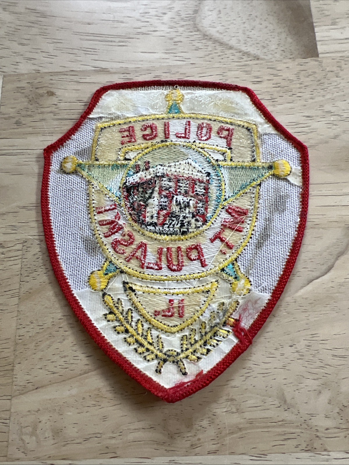 Mt. Pulaski (Illinois) Shoulder Patch - NEW