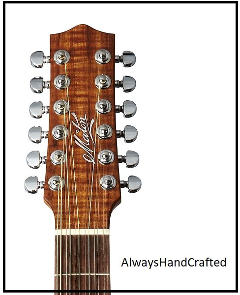 AlwaysHandCrafted Slotted Real BONE NUT handmade for MATON 12 String Guitar