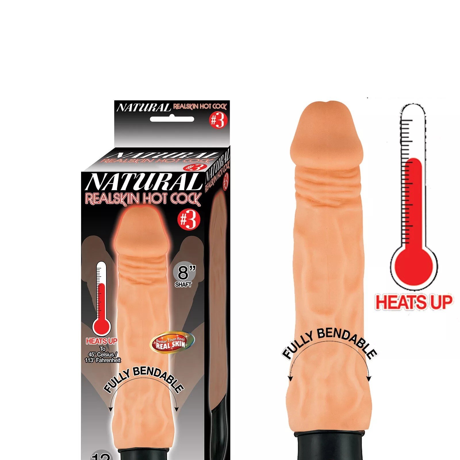 Huge Thick Girth Dildo Vibrator Large Vibrating Dong Flexible Vibe Big Sex Toys
