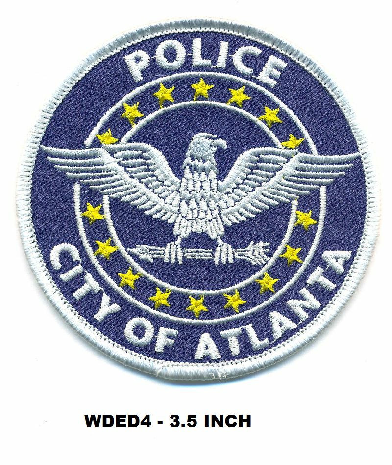 THE WALKING DEAD POLICE  PATCH - WDED4