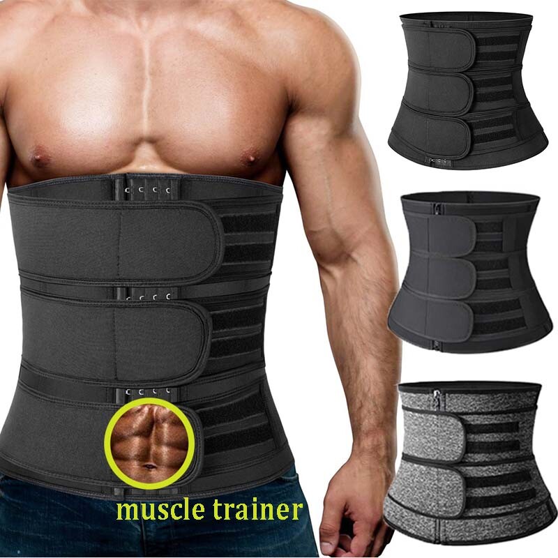 Fajas Para Adelgazar Reductoras Men Abdomen Faja De Ejercicio Gym Para Hombres