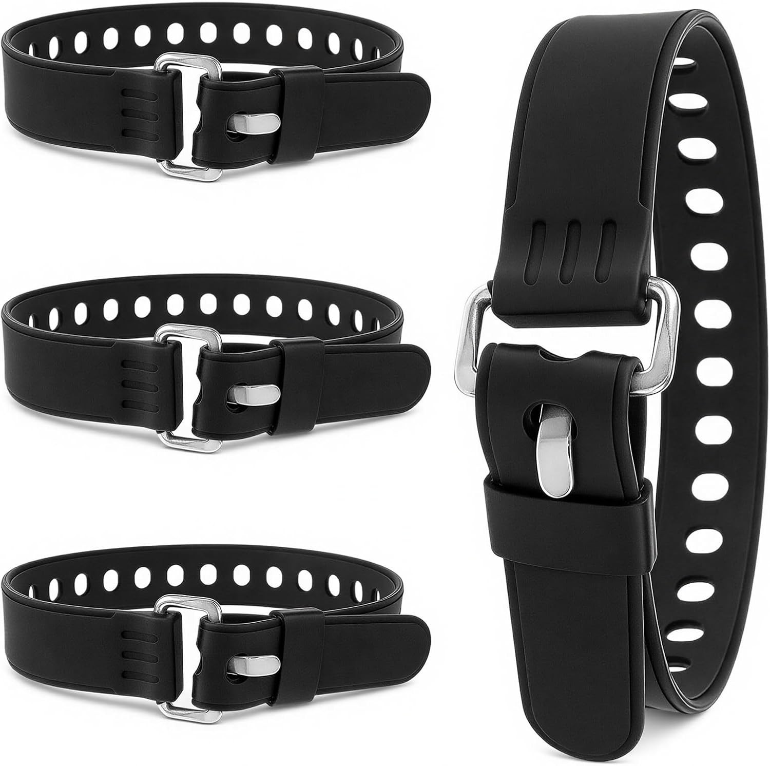 Utility Straps with Buckle, 4Pcs 19 Inch Reusable and Adjustable Tension Straps