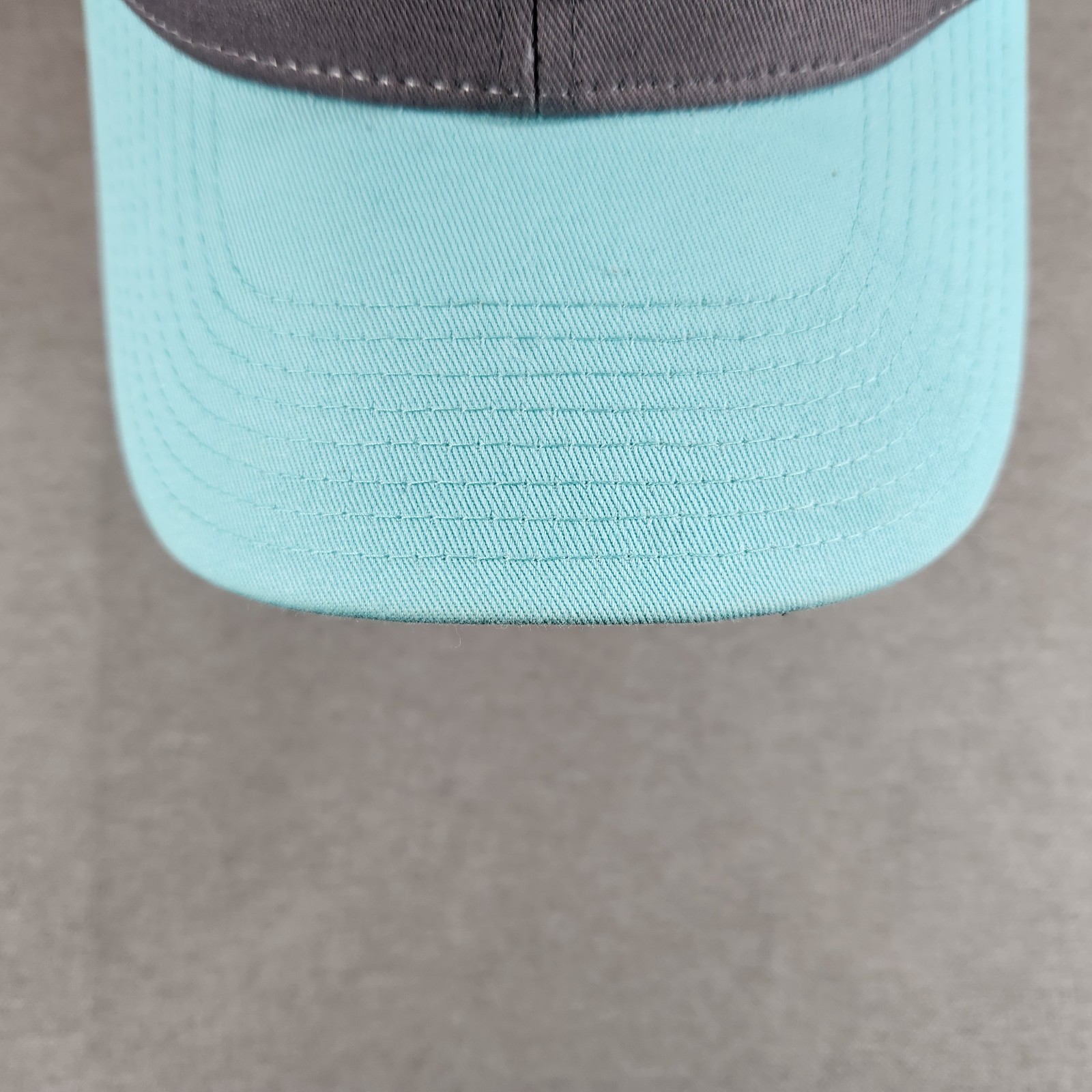 Masters American Needle Blue Logo Patch Mesh Trucker Snapback Cap Hat