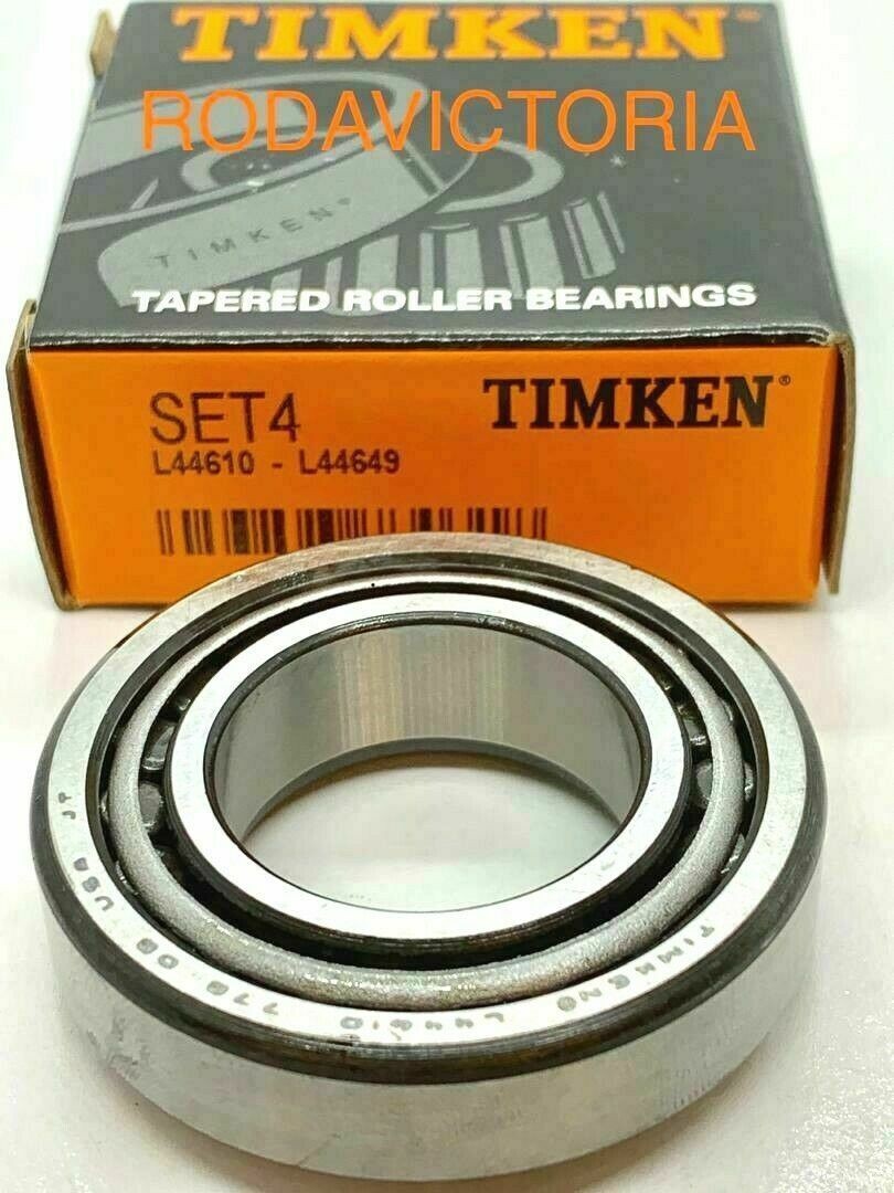 TIMKEN L44649 L44610 1-1/16" Bore Tapered Roller Bearings Set A4  230-023 481022