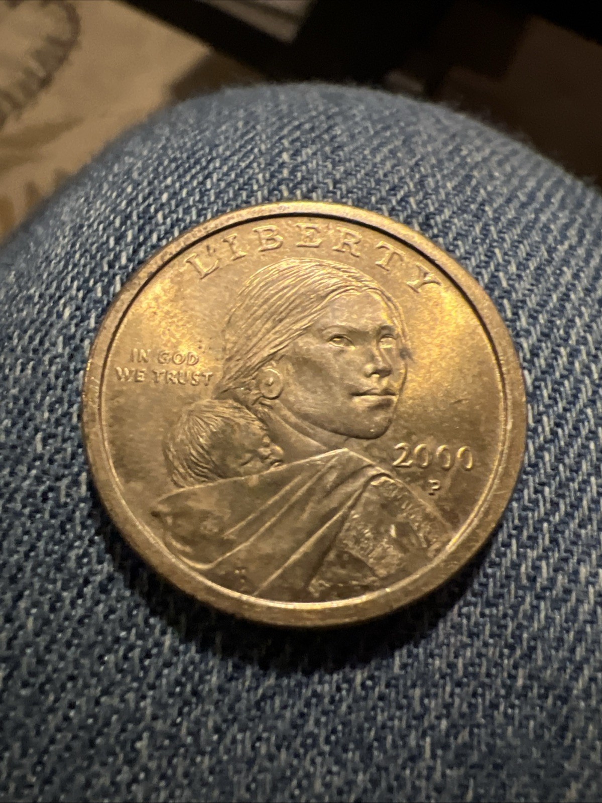 Rare 2000 Sacagawea (P)Dollar Coin