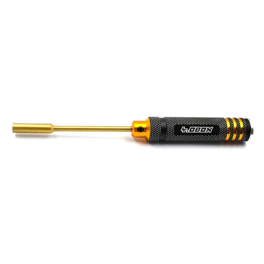 NEW Yeah Racing YT-0219 Aluminum Nut Driver 4.0 Black/Gold