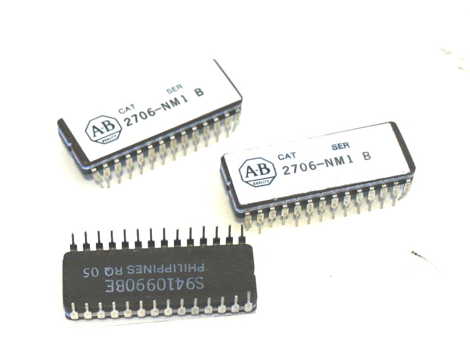 3 NEW ALLEN BRADLEY 2706-NM1 MEMORY CHIP  2706NM1