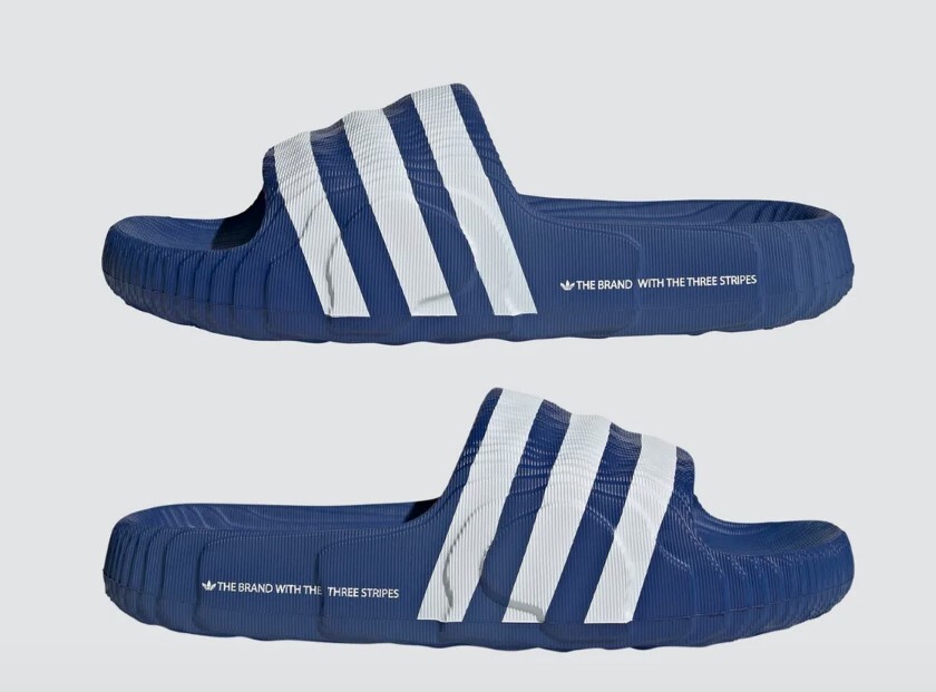 adidas Originals adilette 22 MEN'S SHOES IF3667 blue white