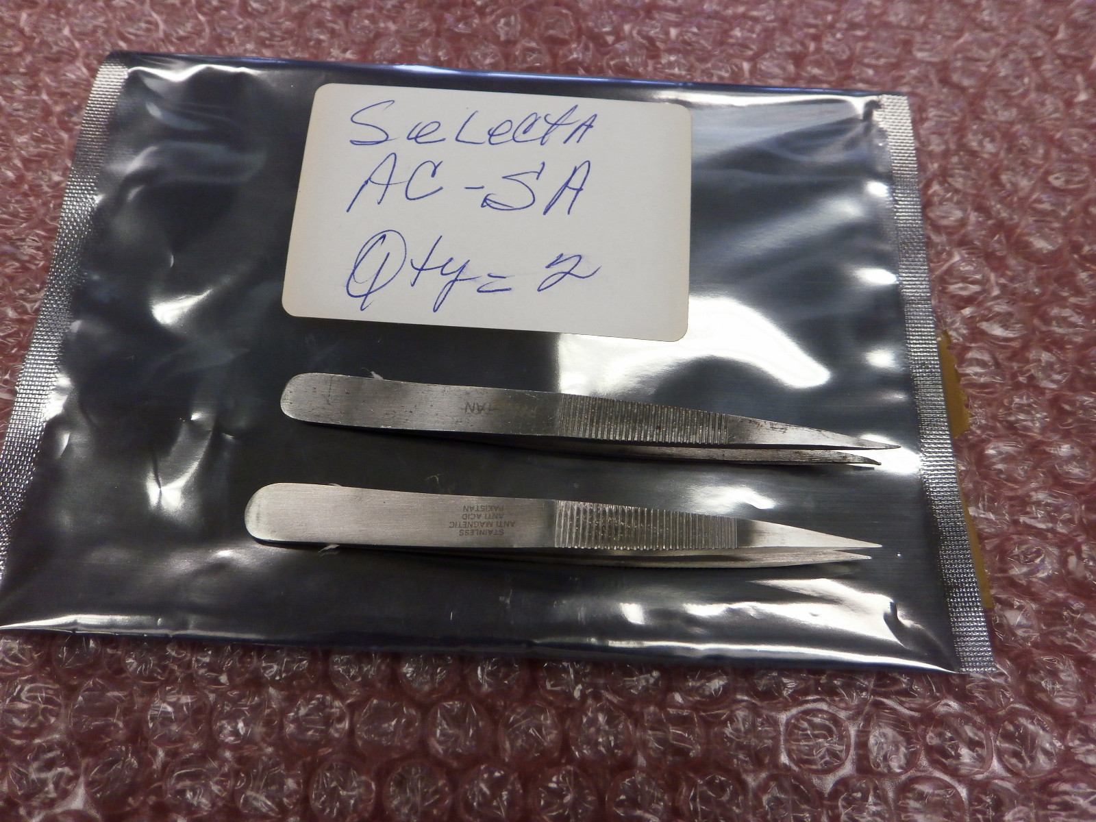Selecta AC-SA Used Stainless Anti-magnetic Anti-acid (made in Pakistan)