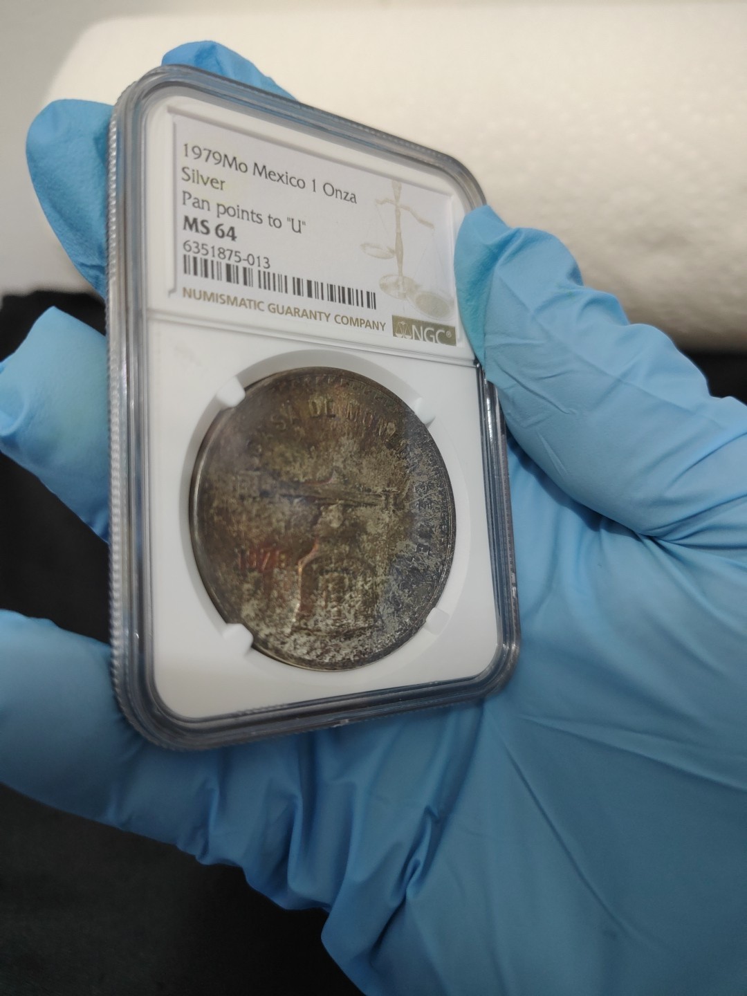 1979 1 oz Balance MS64 NGC with Toning