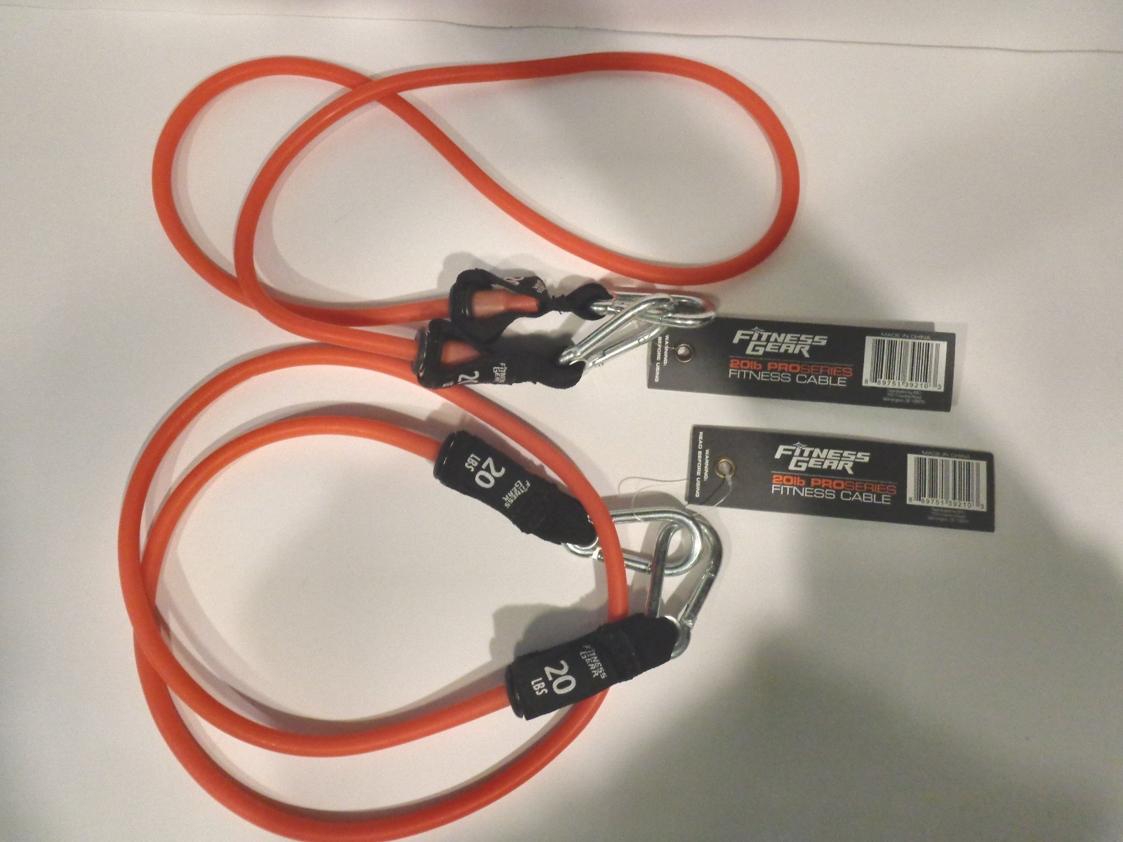 FITNESS GEAR PAIR OF PROSERIES 20 LBS. FITNESS CABLES REPLACEMENTS