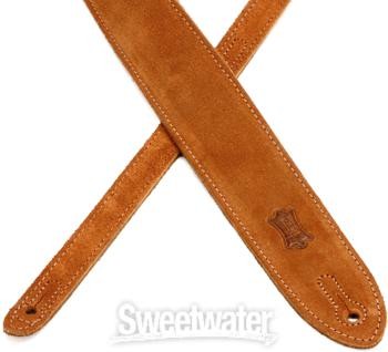 Levy's MS12 Suede Guitar Strap - Honey