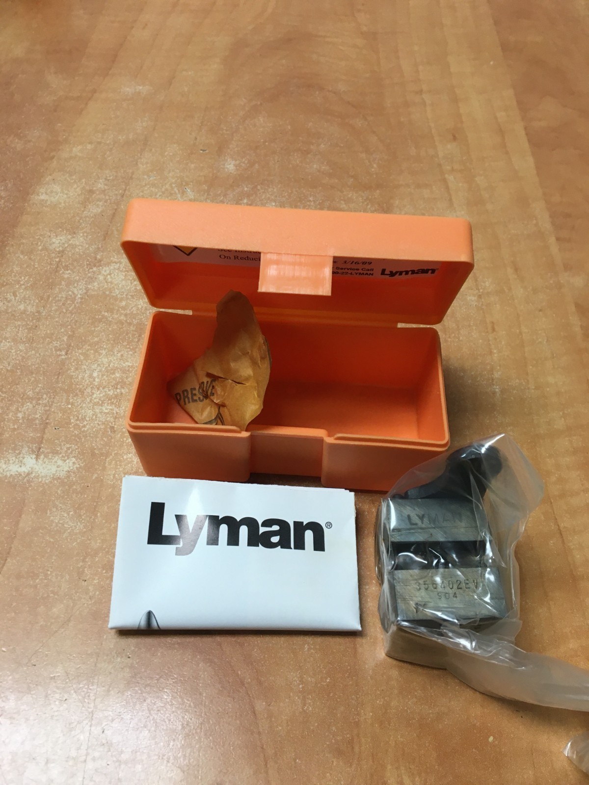 Lyman Double Cavity 356402  9mm Lead 120 Grain Truncated Bullet Mold 2660402 s6