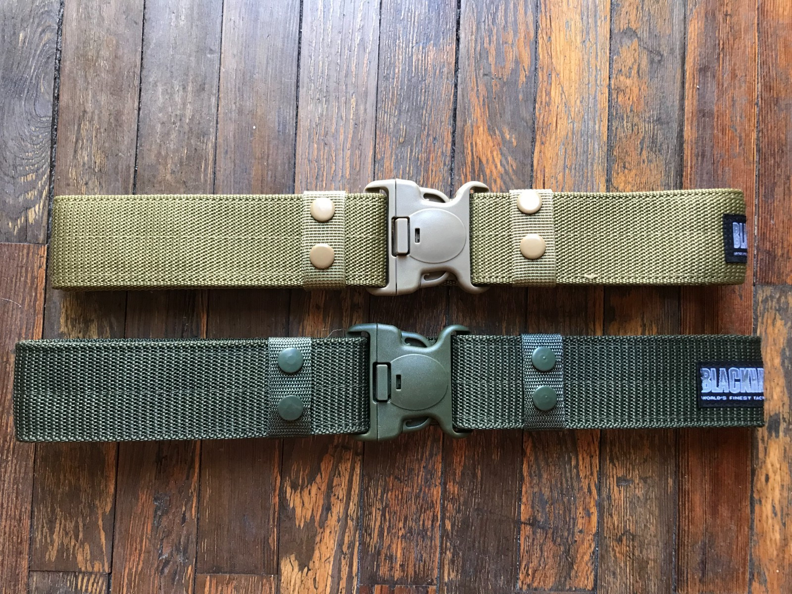 NOS US army blackhawk industries LBE duty pistol utility belt OD green tan sand
