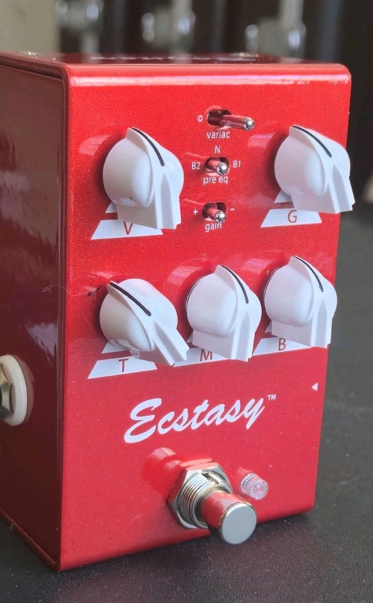 Bogner Ecstasy Distortion Analog Effects Pedal for Electric Guitar