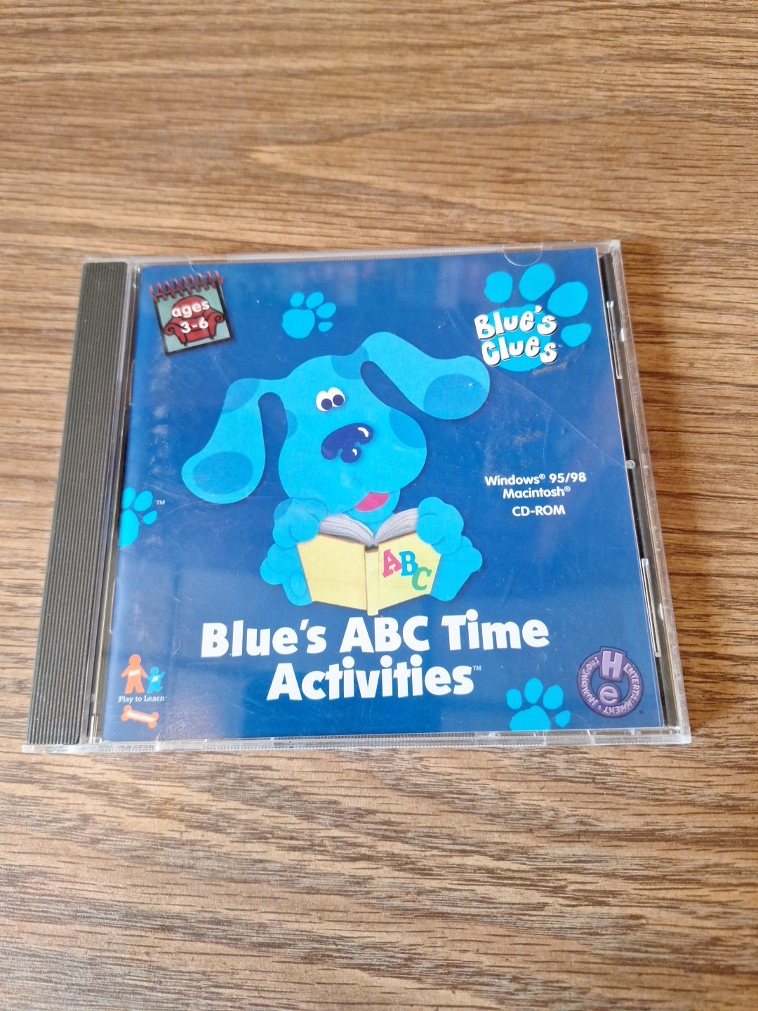 Blues Clues Blues ABC Time Activities Educational PC CD-ROM Ages 3-6 Win/Mac C3