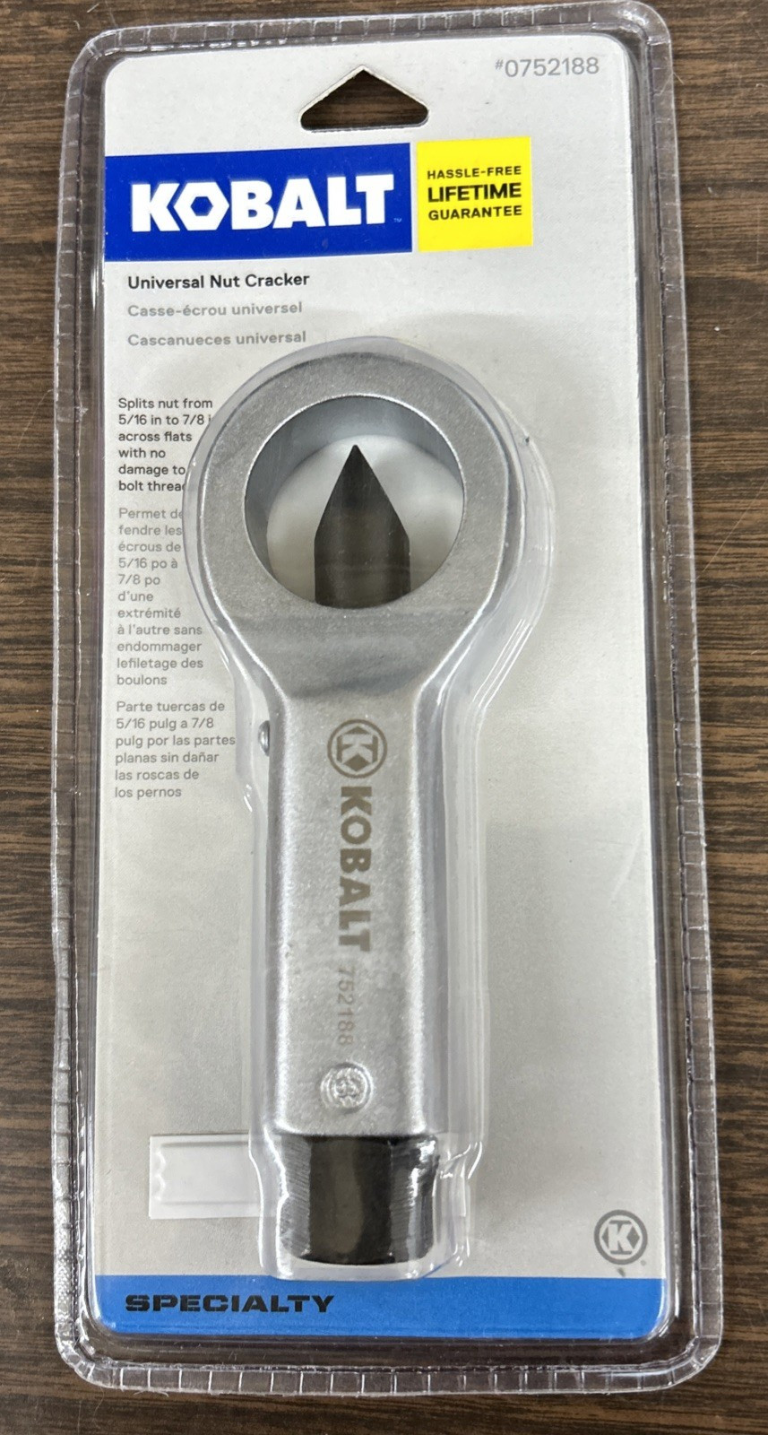Kobalt Automotive Nut Cracker 5/16in to 7/8in