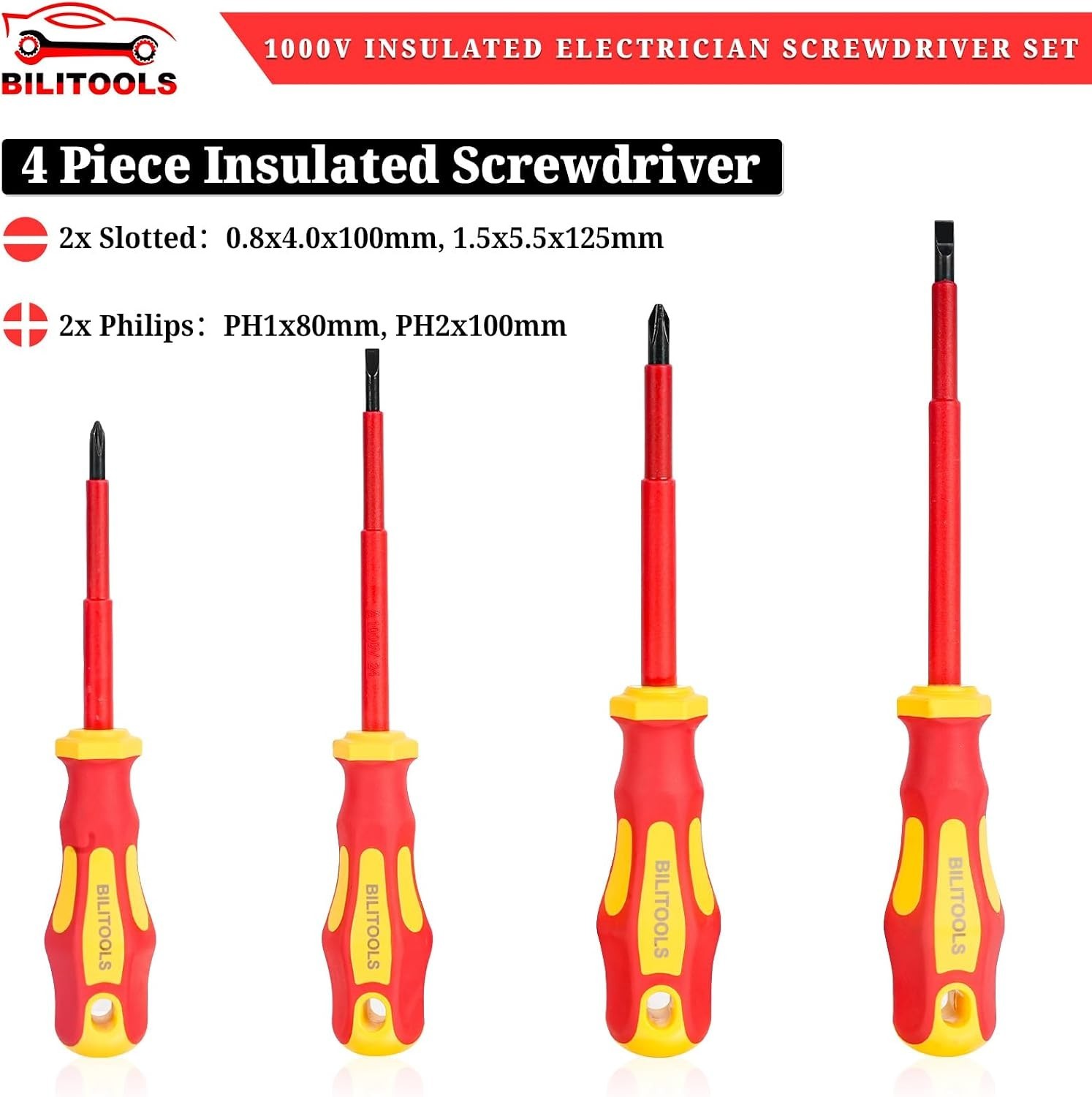 VDE Certified 7pcs Screwdriver Pliers Kit