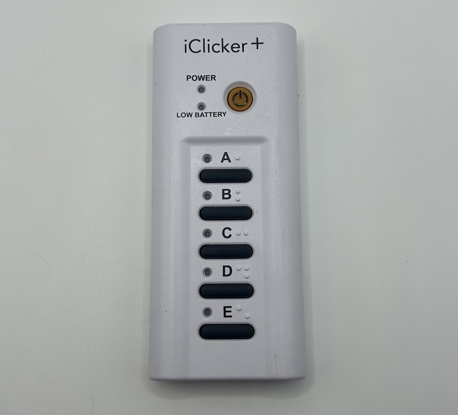 iClicker Plus RLR15 Student Classroom Response System Remote Control