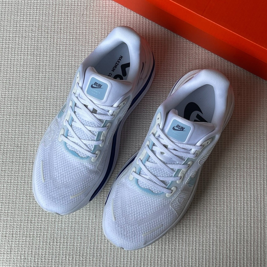 Nike Vomero Premium White/Blue Men's Size Shoes New