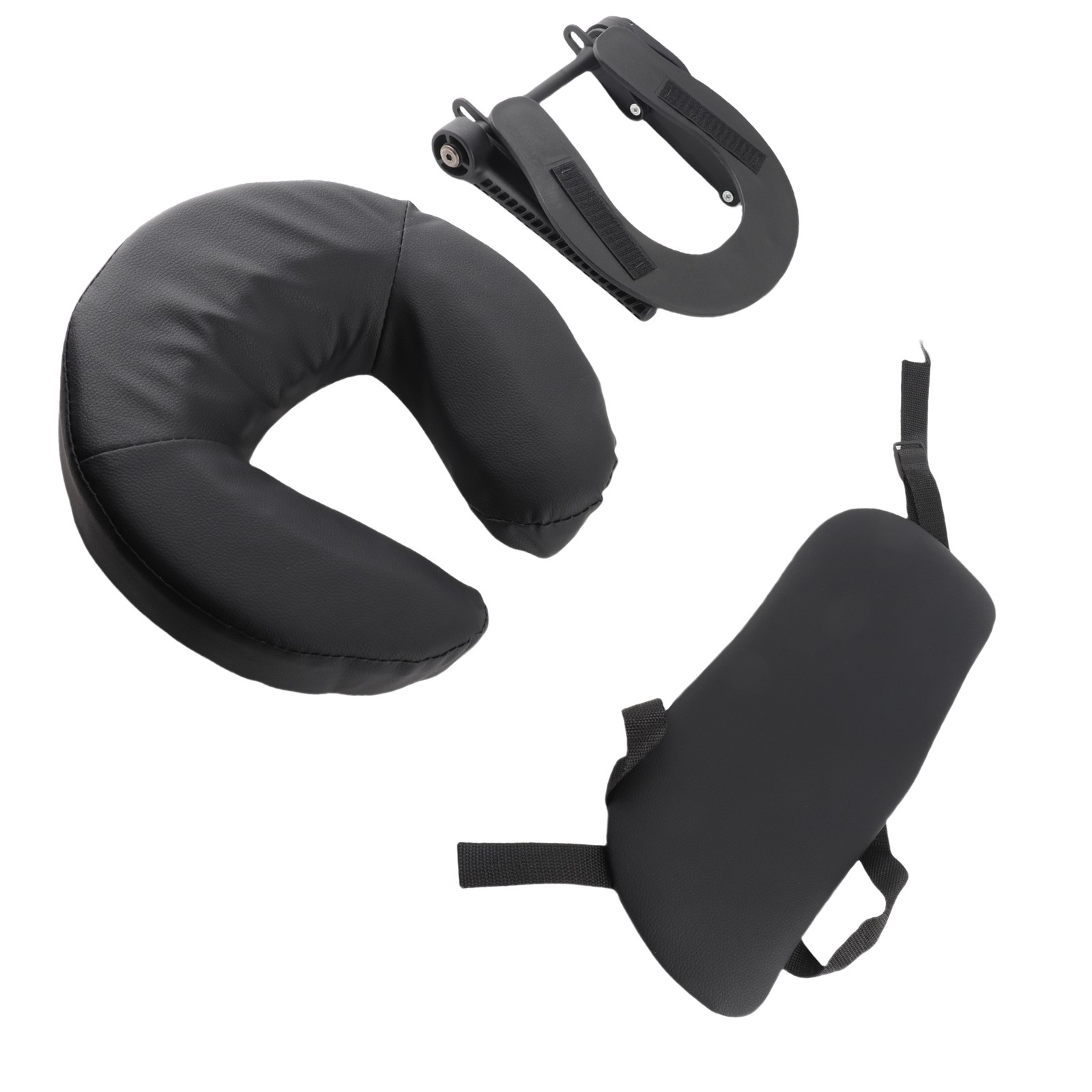 Beauty Bed Headrest Cradle U Shape Adjustable Folding Massage Table Face Cradle