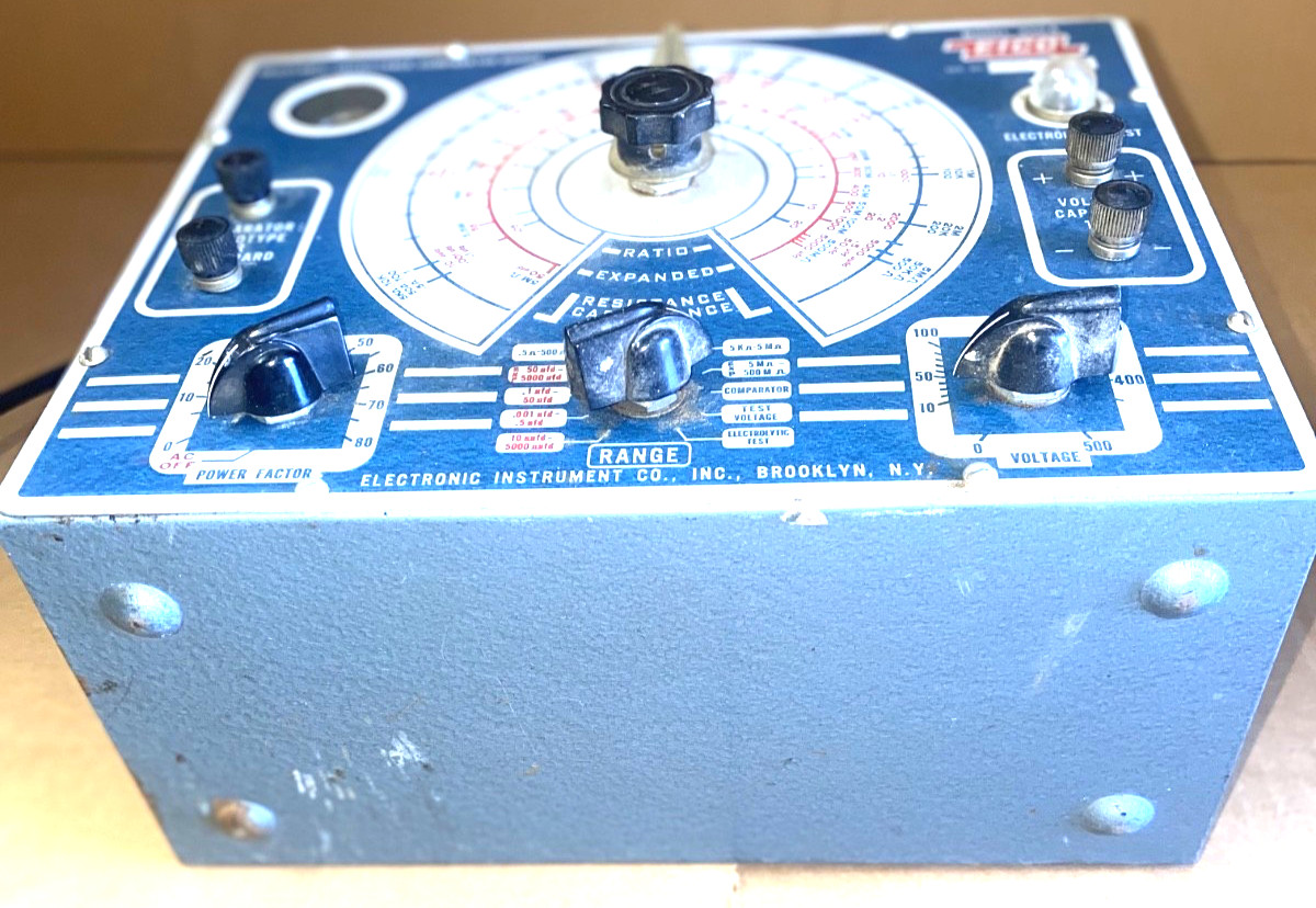 vintage eico electronic instrument co 950A EICO RESISTANCE CAPACTANCE COMPARATOR